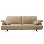 Sofa Hendra I (3-Sitzer) Echtleder - Taupe