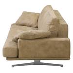 Sofa Hendra I (3-Sitzer) Echtleder - Taupe