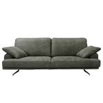 Sofa Hendra I (3-Sitzer) Echtleder - Anthrazit