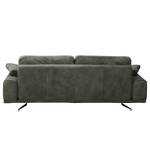 Sofa Hendra I (2-Sitzer) Echtleder - Anthrazit