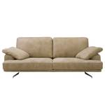 Sofa Hendra I (2-Sitzer) Echtleder - Taupe