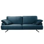 Sofa Hendra II (3-Sitzer) Webstoff - Samt Onoli: Marineblau