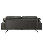 Sofa Hendra II (2-Sitzer) Webstoff - Samt Onoli: Bisonbraun