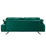 Sofa Hendra II (2-Sitzer) Webstoff - Samt Onoli: Antikgrün