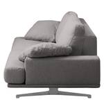 Sofa Hendra II (2-Sitzer) Webstoff - Webstoff Delea: Dunkelgrau