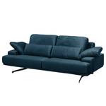 Sofa Lurrip II (2-Sitzer) Webstoff - Samt Onoli: Marineblau