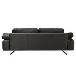 Sofa Lurrip II (3-Sitzer) Webstoff - Samt Onoli: Bisonbraun