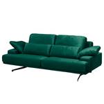 Sofa Lurrip II (2-Sitzer) Webstoff - Samt Onoli: Antikgrün