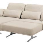 Polsterhocker Lurrip II Webstoff - Webstoff Delea: Beige