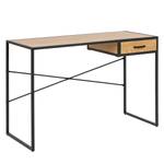 Bureau Coogee III wild eikenhouten look/zwart