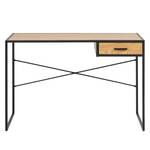 Bureau Coogee III wild eikenhouten look/zwart