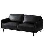 Sofa Harlev (3-Sitzer) Echtleder - Schwarz