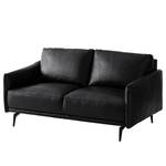 Sofa Harlev (2-Sitzer) Echtleder - Schwarz