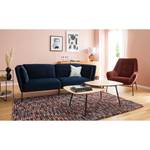 Fauteuil Menil Velours - Marron rouille