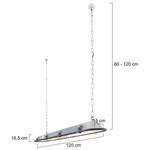 Suspension LED Lighting Tubalar Acier - 1 ampoule - Blanc