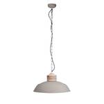 Pendelleuchte Mexlite III Stahl / Kiefer - 1-flammig - Beige