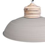 Pendelleuchte Mexlite III Stahl / Kiefer - 1-flammig - Beige