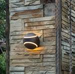 LED-Wandleuchte Outdoor Collection X Aluminium - 2-flammig