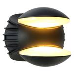 LED-wandlamp Outdoor Collection X aluminium - 2 lichtbronnen