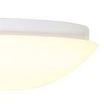 LED-plafondlamp Tyabb glas/staal - 1 lichtbron