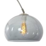 Lampadaire Gramenius II Acrylique / Acier - 3 ampoules - Gris