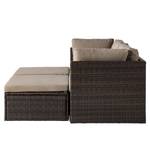 Loungeset Paradise Lounge I (4-delig) polyrotan/nylon - bruin/beige