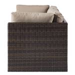 Paradise Lounge - Set da 2 pezzi Polyrattan/Nylon - marrone/beige