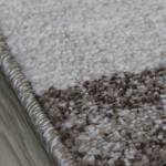 Laagpolig vloerkleed Efes Stripe geweven stof - lichtgrijs/grijs - 80 x 150 cm