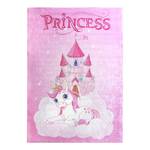 Tapis enfant Caimas Girl Tissu - Rose - 120 x 170 cm