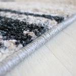 Laagpolig vloerkleed Tuana Paint geweven stof - grijs/beige - 200 x 290 cm