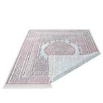 Laagpolig vloerkleed 2Face geweven stof - Mauve - 80 x 150 cm