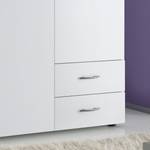 Armoire Beverce Blanc - Blanc - 2 porte