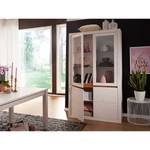 Armoire vitrine Maceio II Pin massif - Pin blanc