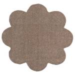 Deurmat Banjup Flower textielmix - Taupe