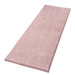 Tapis de couloir Pure Tissu mélangé - Rose - 80 x 300 cm