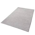 Laagpolig vloerkleed Pure textielmix - Lichtgrijs - 80 x 150 cm
