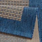 Laagpolig vloerkleed Simple textielmix - Blauw - 120 x 170 cm