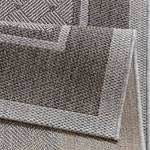Laagpolig vloerkleed Classy textielmix - Grijs - 120 x 170 cm