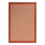 Laagpolig vloerkleed Simple textielmix - Rood - 80 x 150 cm