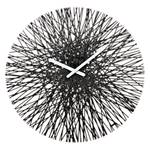 Horloge murale Silk Matière plastique - Noir