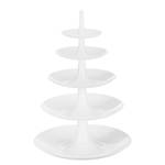 Présentoir à gâteaux Babell Big Matière plastique - Blanc - Diamètre : 38 cm