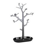 Arbre à bijoux Piep Matière plastique - Gris - Hauteur : 44 cm