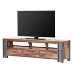 Meuble TV Linx I Marron - Bois massif - 175 x 50 x 45 cm