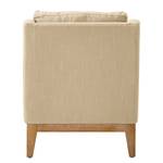 Fauteuil Niebla geweven stof - beige