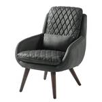 Fauteuil Belrose III Microvezel - donkergrijs