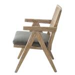 Fauteuil Ruber geweven stof - grijs