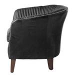 Fauteuil Membre II Cuir véritable - Noir