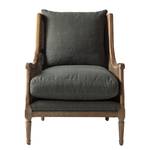 Fauteuil Derventa Tissu - Gris foncé