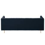 Sofa Reynella II (3-sitzer) Samt - Marineblau