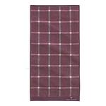 Serviette de toilette Blunk Coton - Rouge - Rouge